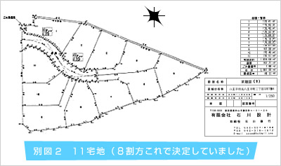 こまち11区画.jpg別図2 　11宅地（8割方これで決定していました）